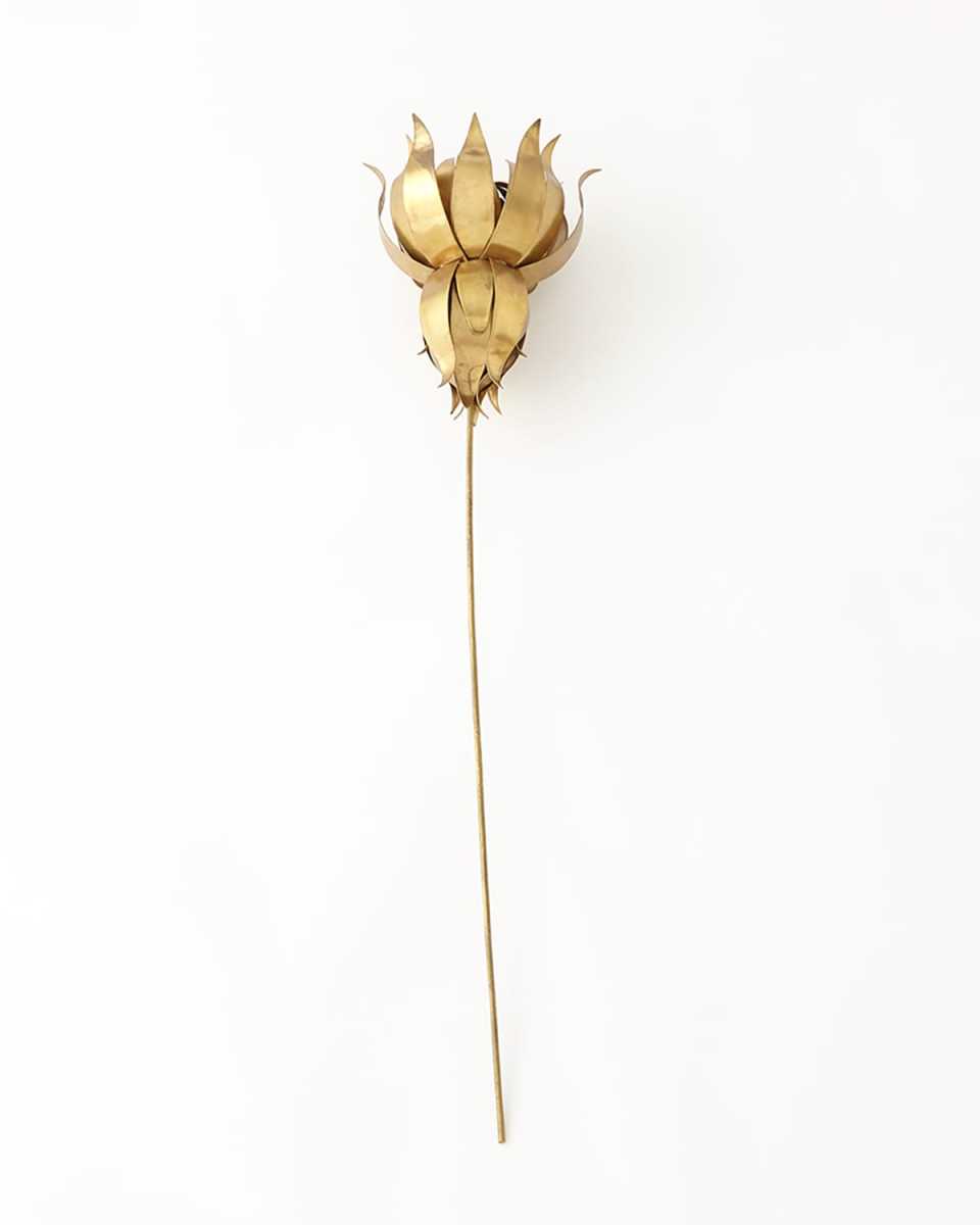 Brass Large Lotus Flower